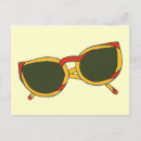Recherche de soleil jaune cartes postales Lunettes de soleil