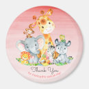 Recherche de animal de jungle magnets Fille