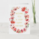 Recherche de poppys vœux cartes Fleurs