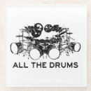 Recherche de tambour dessous de verres Musicien