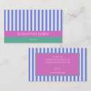Recherche de rose et bleu cartes visite Professionnel