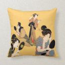 Recherche de japonais geisha coussins Le japon