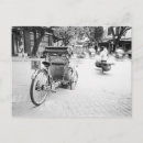 Recherche de vieux vélo cartes postales Noir et blanc