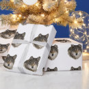 Recherche de loup sauvage papier cadeau Animal