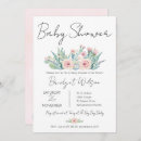 Recherche de fiesta cactus baby shower invitations Moderne