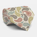 Recherche de motif floral vintage cravates Paisley
