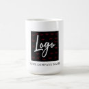 Recherche de client tasses Logo