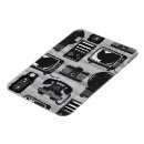 Recherche de numérique refrigérateur magnets Noir et blanc