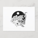 Recherche de carpe japonaise cartes postales Poisson rouge