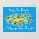 Recherche de dragon de mer cartes postales Océan