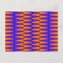 Recherche de illusions optiques cartes postales Bleu