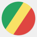 Recherche de république du congo autocollants Drapeau