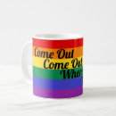 Recherche de drapeau gay pride tasses Sortir