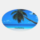 Recherche de arbre ovales autocollants Plage