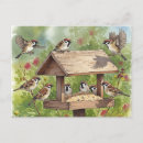 Recherche de peinture cartes postales Oiseau