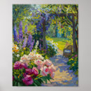 Recherche de peinture de pivoine posters Pivoines roses