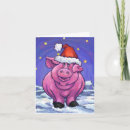 Recherche de porc noël cartes Couronne de noël