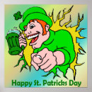 Recherche de happy st patricks day posters Leprechaun