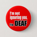 Recherche de surdité badges Perte auditive