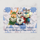 Recherche de bonne année cartes postales Flocons de neige