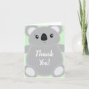 Recherche de bébé koala vœux cartes Neutre