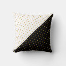 Recherche de pois noir et blanc coussins Moderne