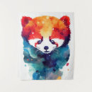 Recherche de panda rouge art Sauvage