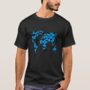 Recherche de cartes par emplacement tshirts Monde