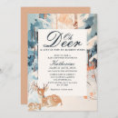 Recherche de winter woodland baby shower invitations Boisé