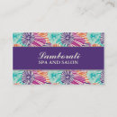 Recherche de motif floral élégant cartes visite Coiffeur