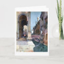 Recherche de aquarelle de venise vœux cartes Vintage