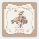 Recherche de cow boy autocollants Baby shower