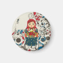Recherche de poupées russes magnets Matriochka