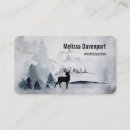 Recherche de renne noël cartes visite Hiver