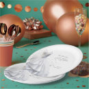 Recherche de paillette assiettes en papier Glamour