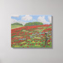 Recherche de pavots art Paysage