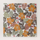 Recherche de motif exotique puzzles Feuille