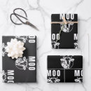 Recherche de vache drôle papier cadeau Animal de ferme
