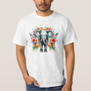 Recherche de éléphant floral tshirts Coloré