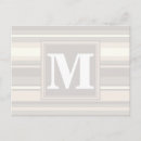 Recherche de monogrammes cartes postales Rayures