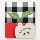 Recherche de pomme tapis souris Noir et blanc