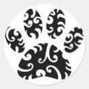 Recherche de tatouage de chien autocollants Noir