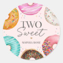 Recherche de donuts autocollants Jeune fille