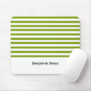 Recherche de vert et blanc tapis souris Lignes