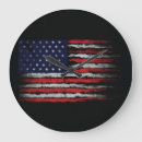 Recherche de drapeau américain grunge horloges Amérique