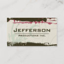 Recherche de style urbain cartes visite Grunge