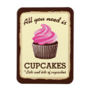 Recherche de cupcake magnets Rose