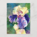 Recherche de couleurs douces cartes postales Aquarelle