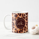 Recherche de motif de léopard tasses Moderne