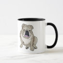 Recherche de de bouledogue tasses Illustration